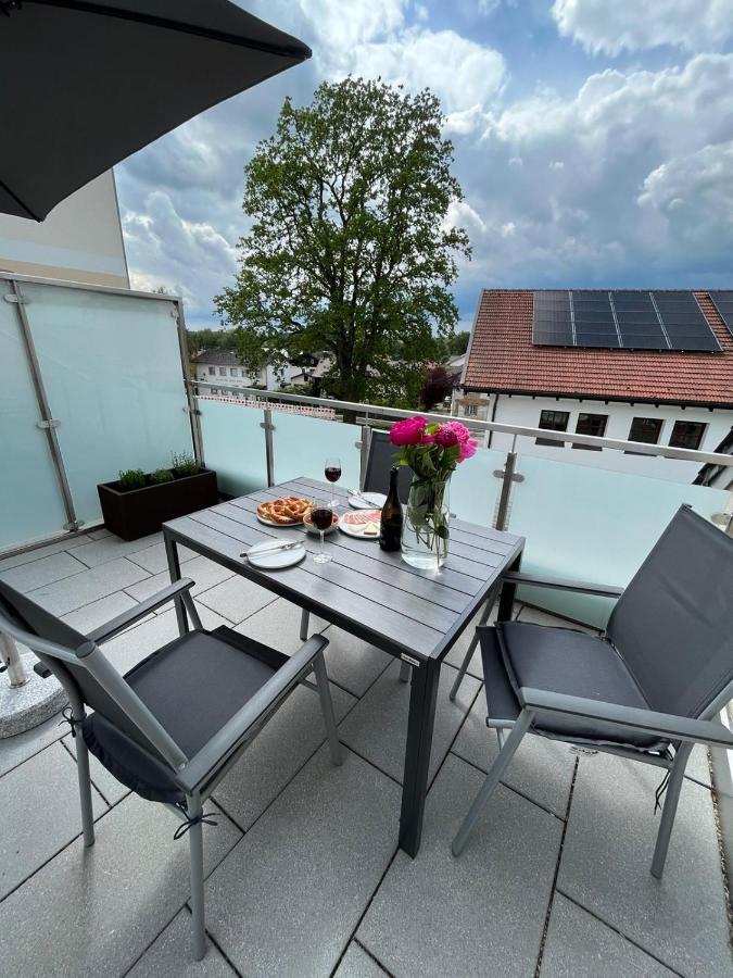 Traumhafte neue Dachterrassenwohnung am Soyener See Exterior foto