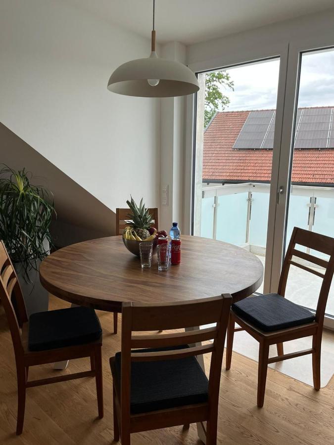 Traumhafte neue Dachterrassenwohnung am Soyener See Exterior foto