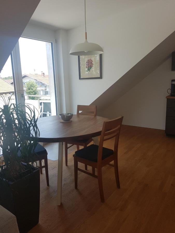 Traumhafte neue Dachterrassenwohnung am Soyener See Exterior foto